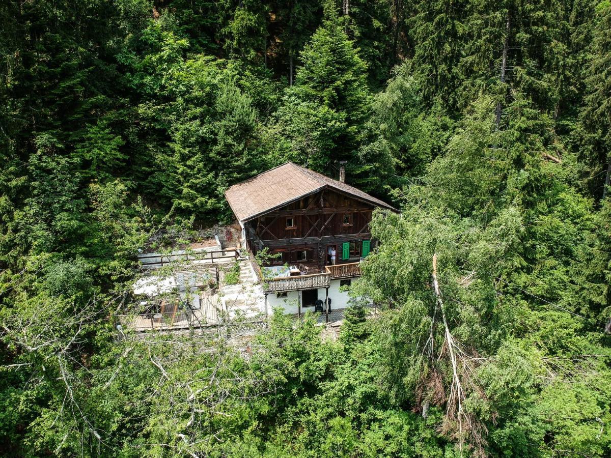 Knottn Huettl, St. Pankraz/Ulten, Naehe Meran Buitenkant foto