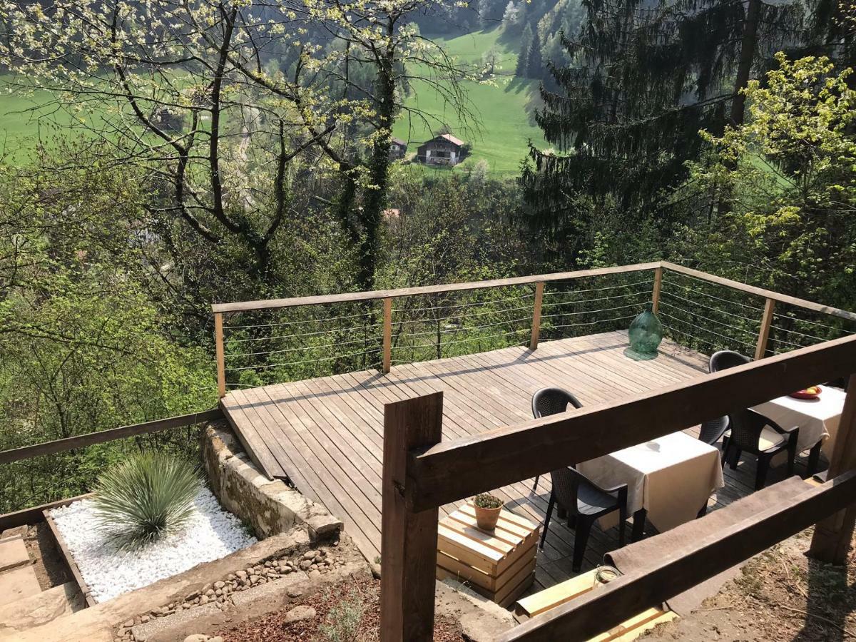 Knottn Huettl, St. Pankraz/Ulten, Naehe Meran Buitenkant foto