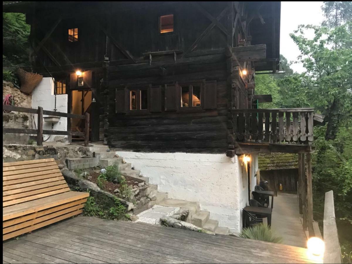 Knottn Huettl, St. Pankraz/Ulten, Naehe Meran Buitenkant foto