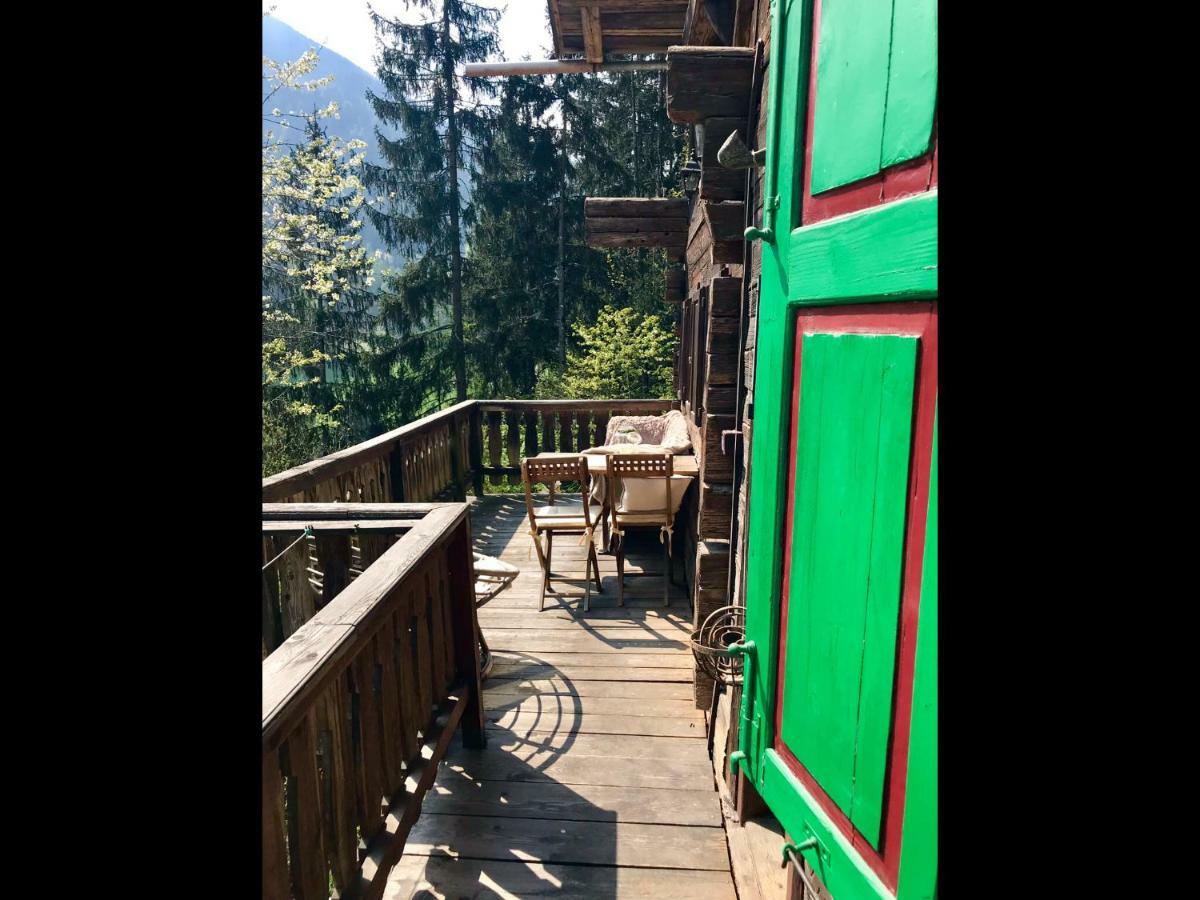 Knottn Huettl, St. Pankraz/Ulten, Naehe Meran Buitenkant foto