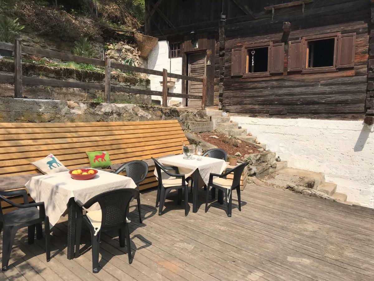 Knottn Huettl, St. Pankraz/Ulten, Naehe Meran Buitenkant foto