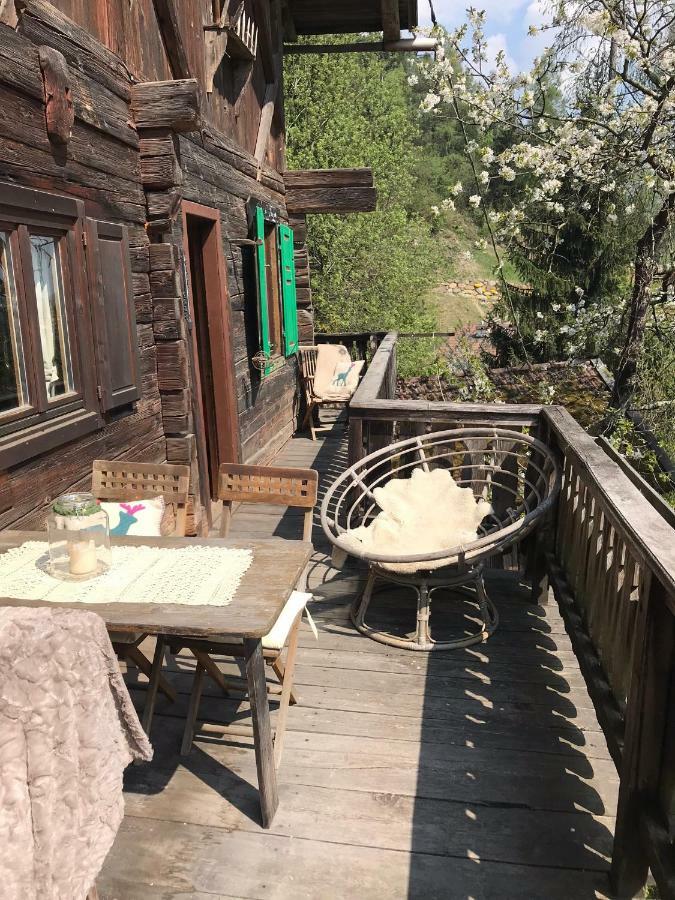 Knottn Huettl, St. Pankraz/Ulten, Naehe Meran Buitenkant foto