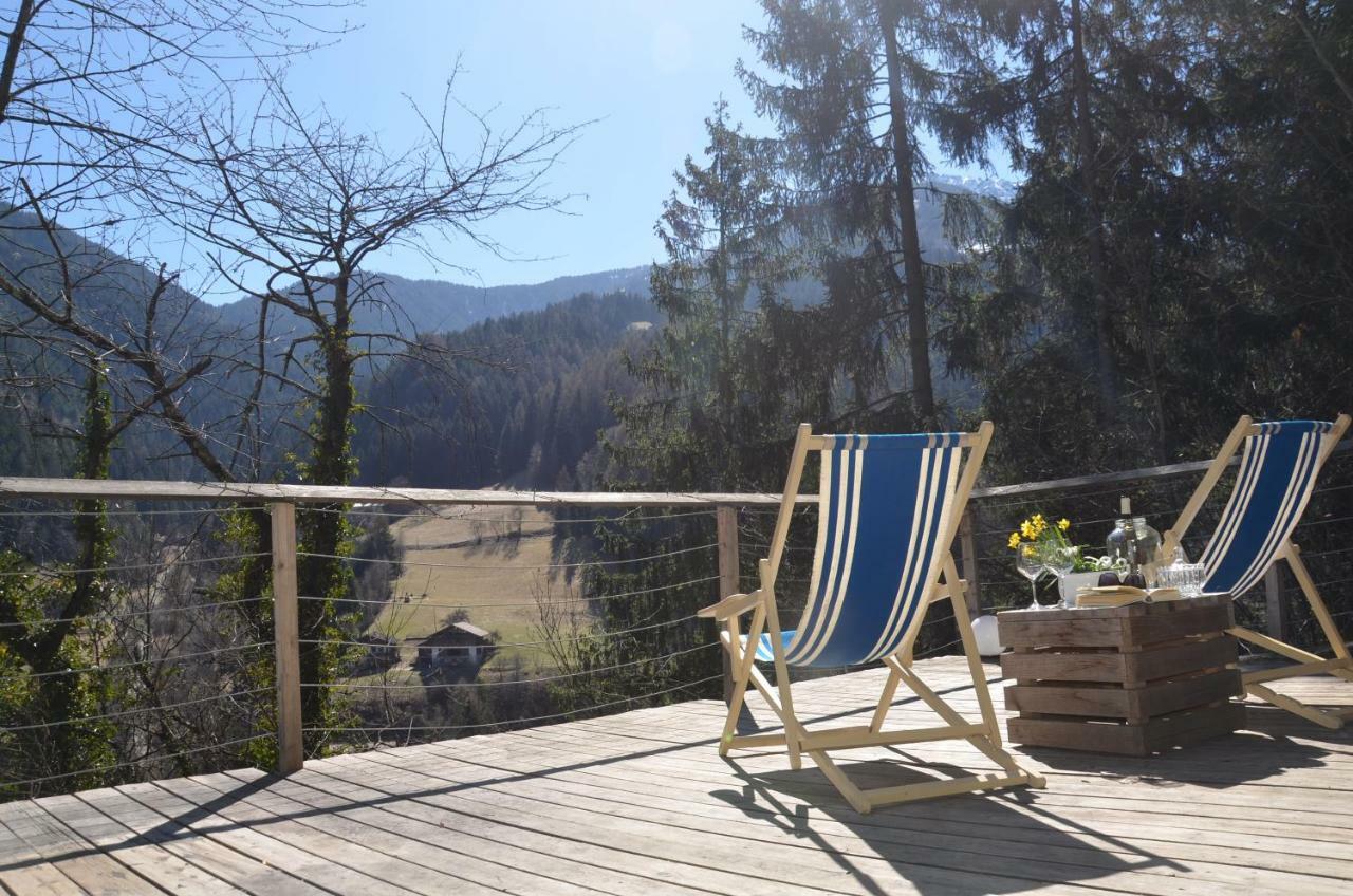 Knottn Huettl, St. Pankraz/Ulten, Naehe Meran Buitenkant foto
